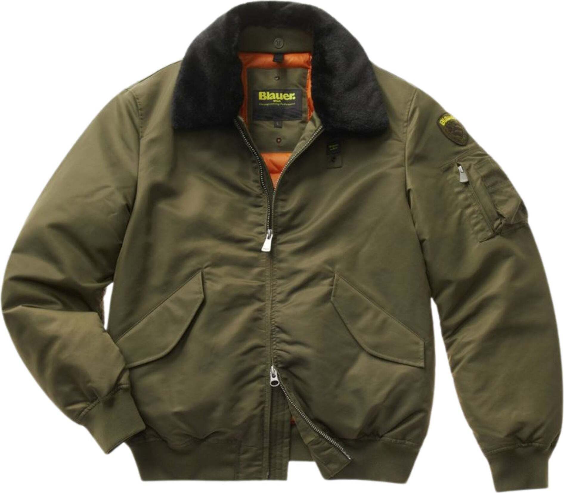 Jacke Blauer 02132 006633 Grün Nylon