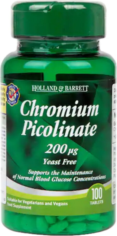 Holland And Barrett | Chromium Picolinate 200 mcg