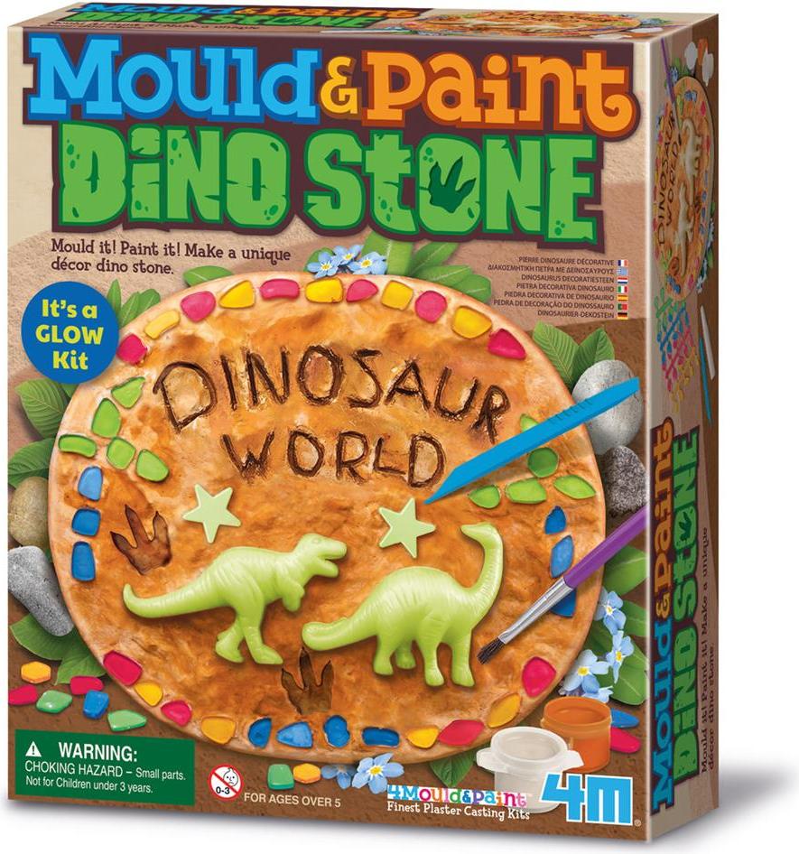 4M Dino-Stein gießen und bemalen 5604794