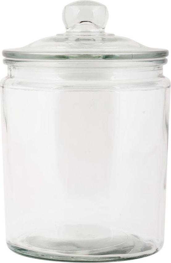 IB Laursen Glasdose KITCHEN transparent Dose 1900ml Vorratsdose aus Glas im Landhausstil 0691-00