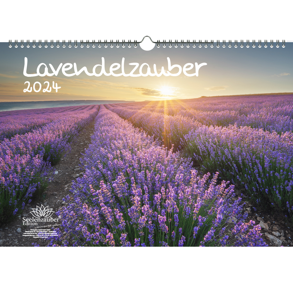 Lavendelzauber DIN A3 Kalender für 2024  Kaufland.de
