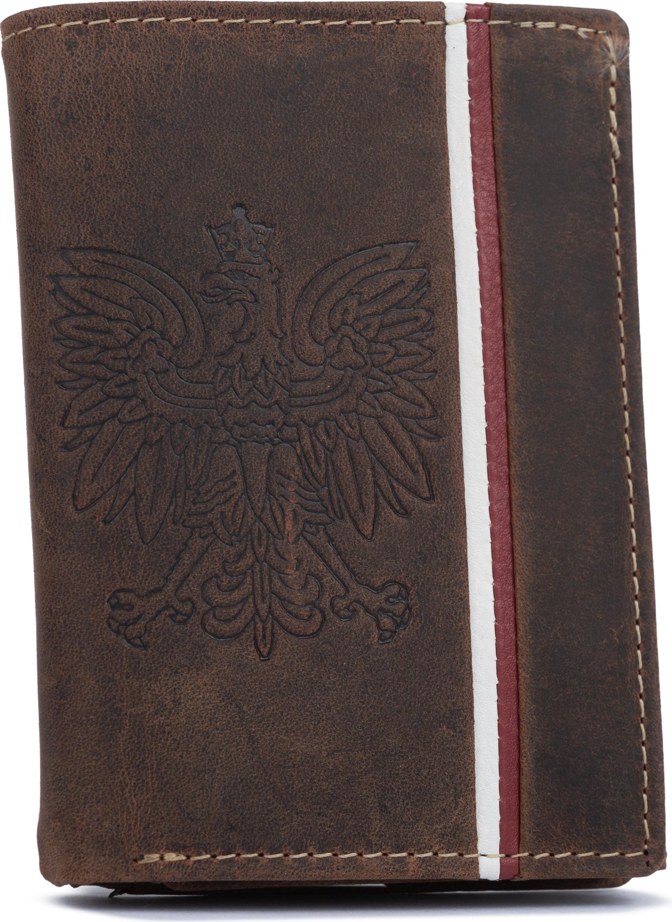 INNY Ledergeldbörse N4A-H-BL-1192 Braun