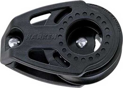 Harken Kohlenhydrat-wangenrolle 40 Mm Schwarz Schwarz One Size 2644