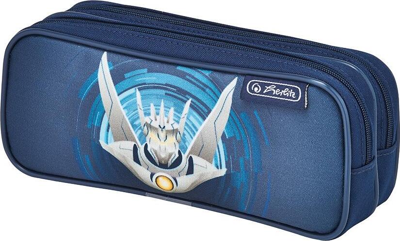 Herlitz Doppel-Faulenzerrolle / Schlamperrolle / Maße: 21x9x8cm / "Roboter"