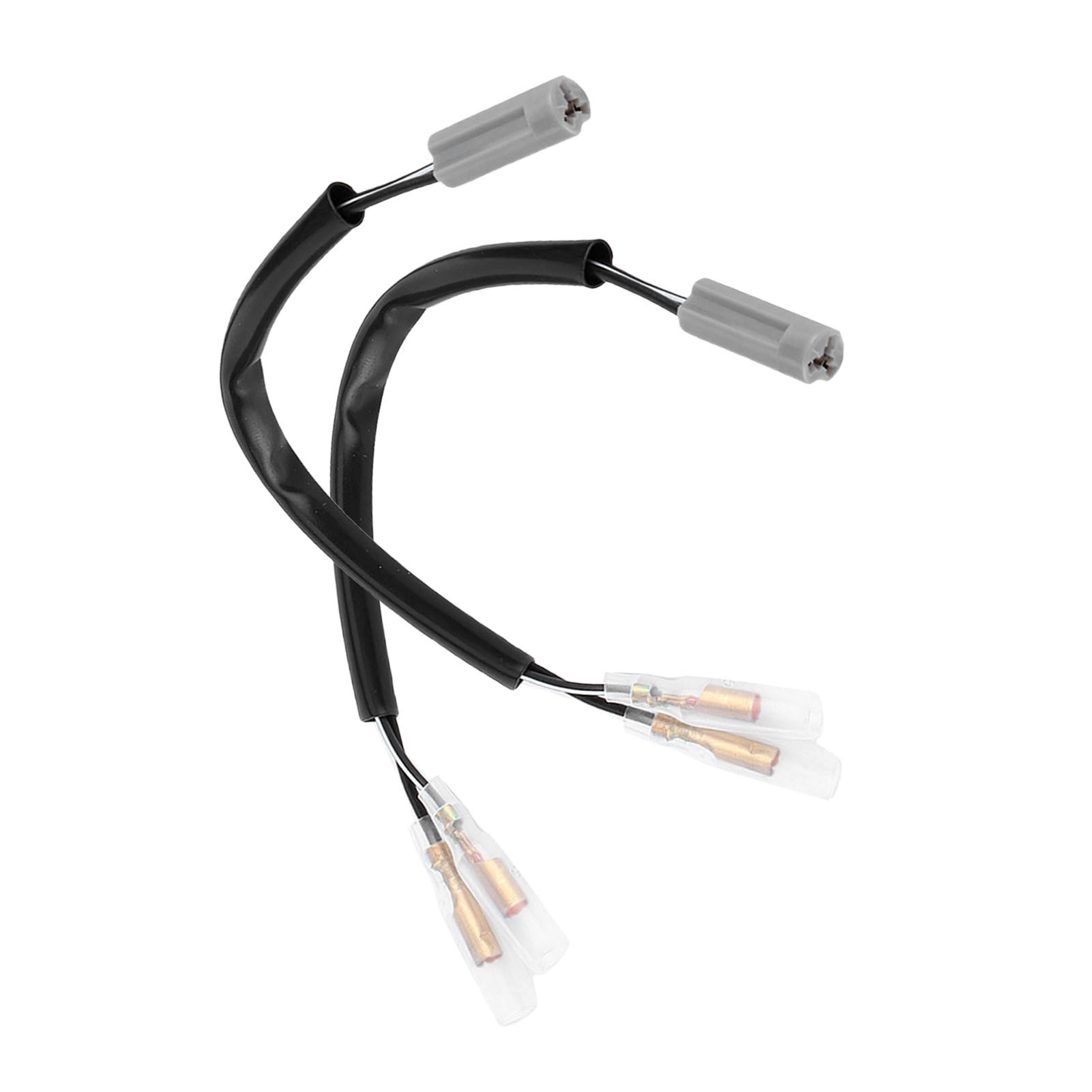 Cocosity Blinker Verkabelung Adapter,Blinker Kabelstecker,Blinker Verkabelung Stecker,Motorrad Blinker Verkabelung Adapter,Blinker Verkabelung Adapter für Yamaha,2-Pin Blinker Kabelstecker