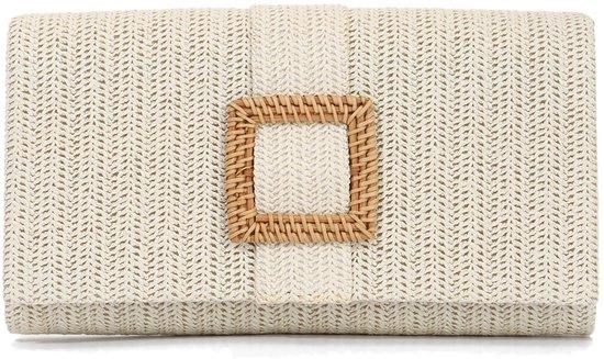 OEM Gewobene Raffia Sommer Handtasche Rot 2026