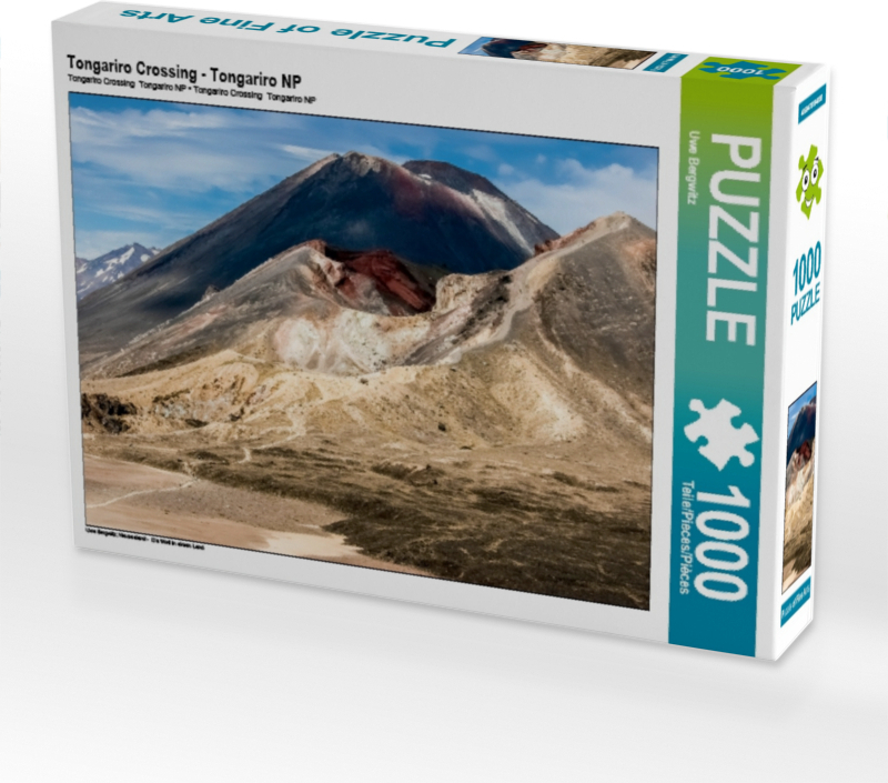 Calvendo Tongariro Crossing - Tongariro NP 1000 Teile Puzzle quer 640x480mm, Bergwitz Uwe; 7399079