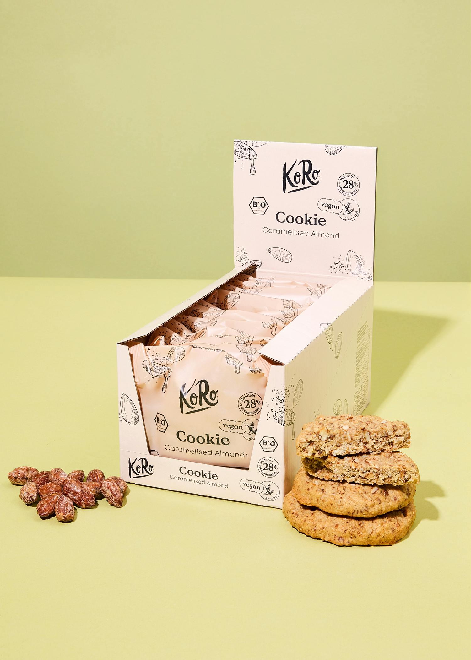 KoRo | Cookie Caramelized Almond 12 x 50 g