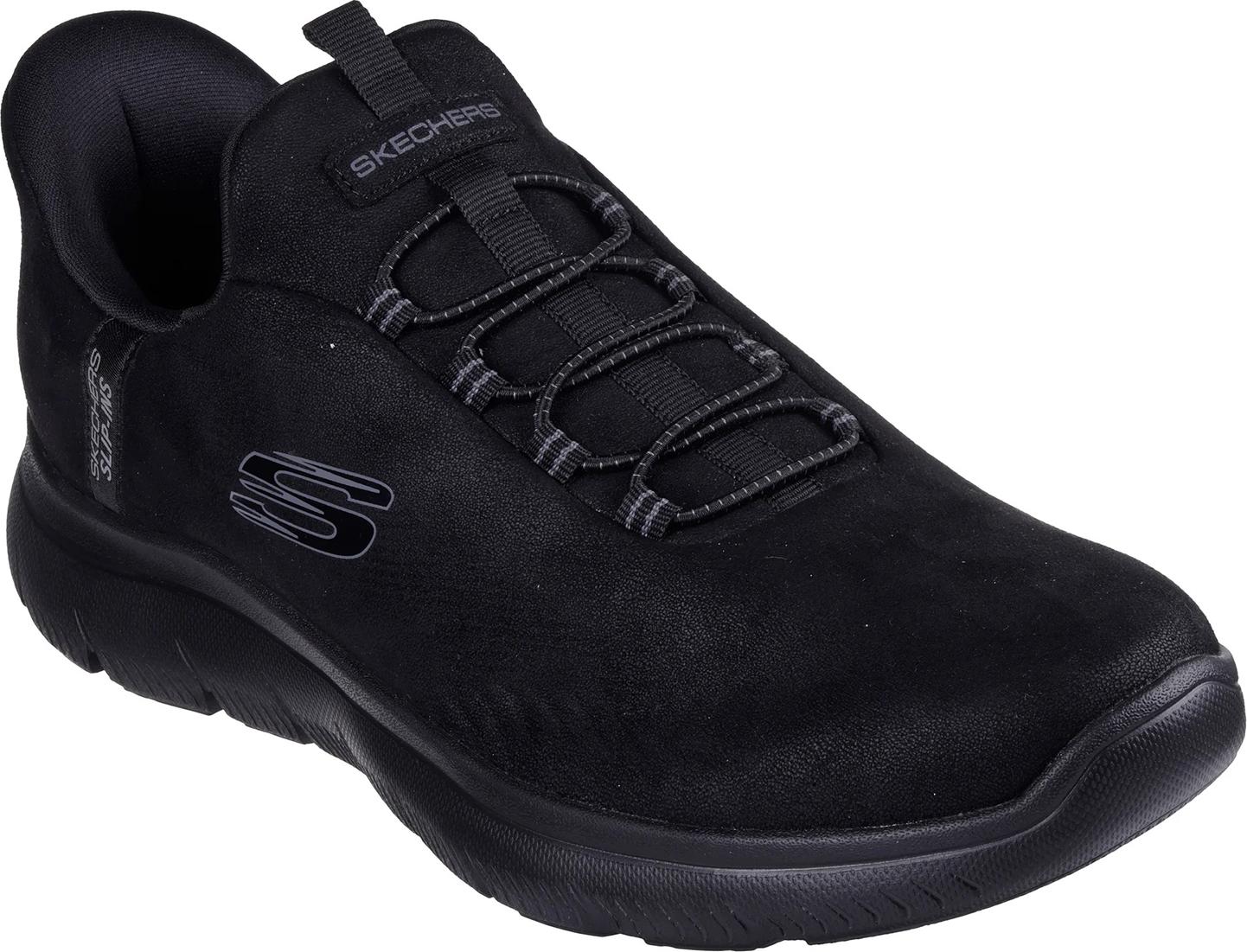 Skechers Herren Slip-ins Summits – Korlo Sneaker 232940 Black, Schuhgröße:45 EU 232940 BBK_45