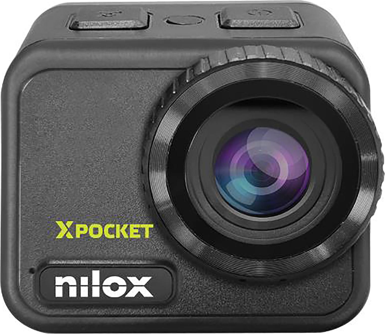 Nilox NXACXPOCKET Action Kamera 4K Ultra HD 8MP LCD 2.1 Zoll Schwarz
