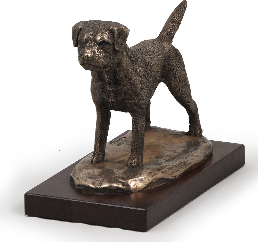 Border Terrier - Hundestatue, Figur für Büro, Trophäe für Hundeausstellung von Art-Dog brand