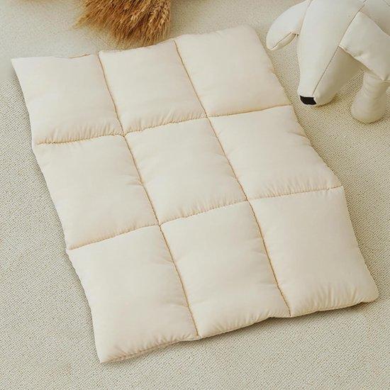 OEM Hundebett, Tierhaushilfsmittel, atmendes Warmtepolster für kleine Hunde und Katzen (beige) 2026
