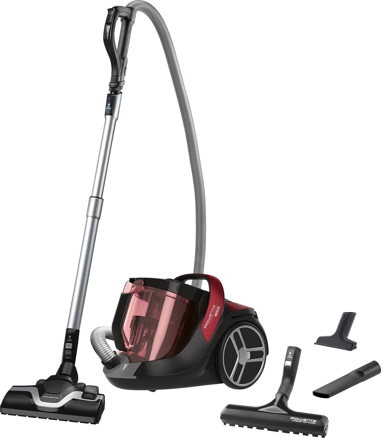 Rowenta Silenta Force Cyclonic Parquet Beutelloser Staubsauger RO7253EA