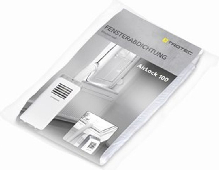 TROTEC AirLock 100 Fensterabdichtung für mobile Klimageräte und Ablufttrockner Hot Air Stop 6100002001