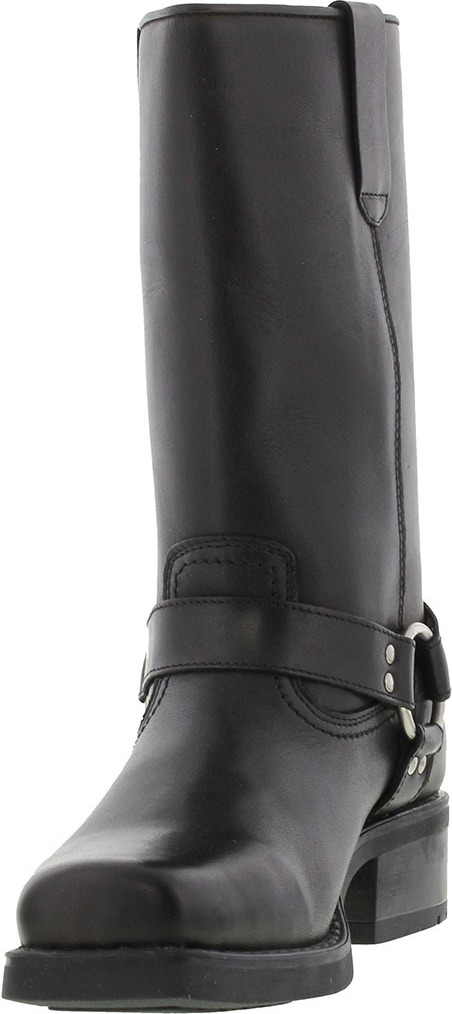 Gringos Pánske kožené topánky Harley Western Harness DF578 (40 EU) (Black)