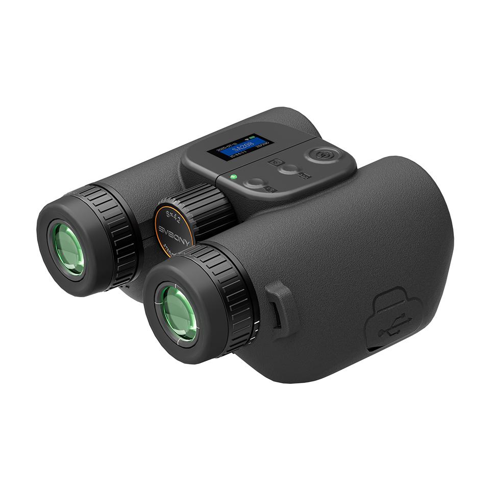 Svbony SA208 8x42 Integriertes ED-Fernglas mit Fotos und Videos (6MP), FMC & BAK4, 4000-mAh-Akku, 32-GB – für Vogelbeobachtung und Outdoor-Beobachtung EUW9300A