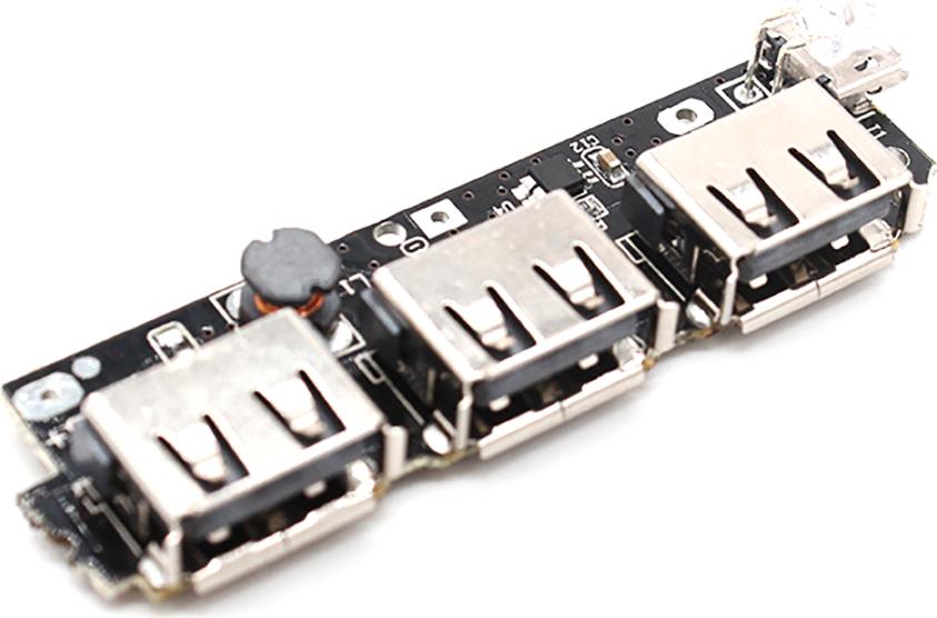 TWO TREES 5V 1A/2,1A USB-Lademodul 3 USB-Mini-Lademodul für 18650-Akkus