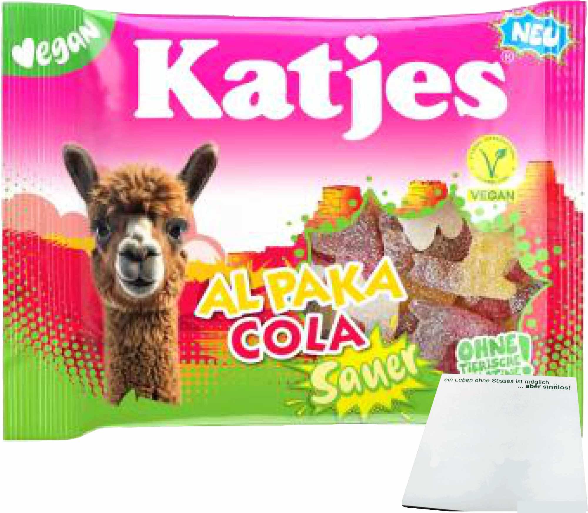 Katjes Al Paka Cola Sauer (210g Beutel) usy Block