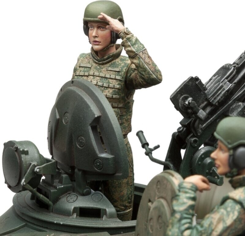 Torro 1/16 Figurenbausatz Russische Panzerkommandantin 2222000236