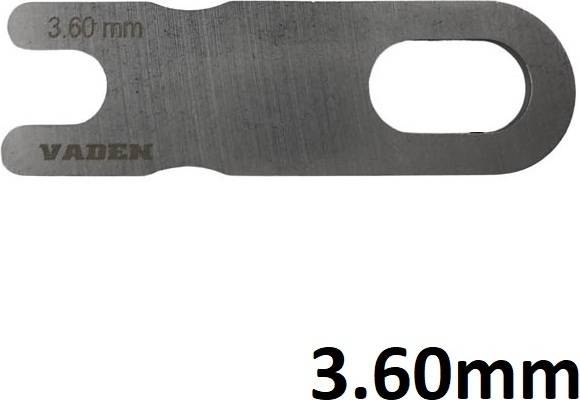 VADEN Ausgleichslamelle für Volvo Injektor Einstelldistanz 3,60mm | VAD130005033 4593314064