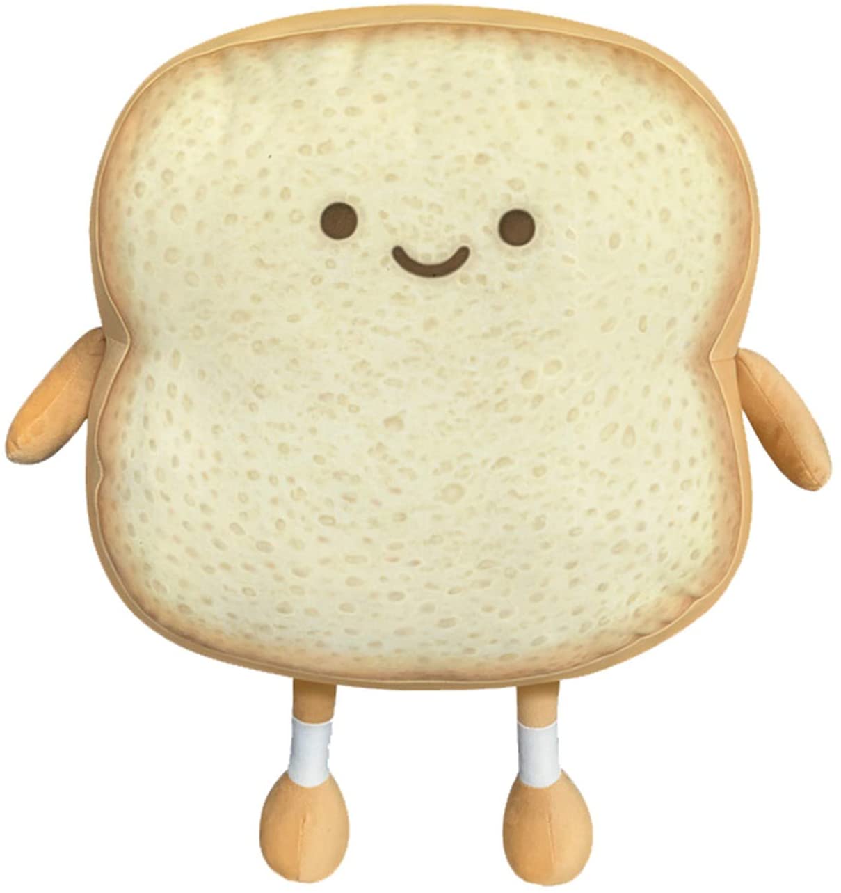 XS Plüschtier Toastbrot Kuscheltier Klein Toastbrot Geschenke, Cute Toastbrot Spielzeug Dekokissen (Gelb, 18×18×6 cm)