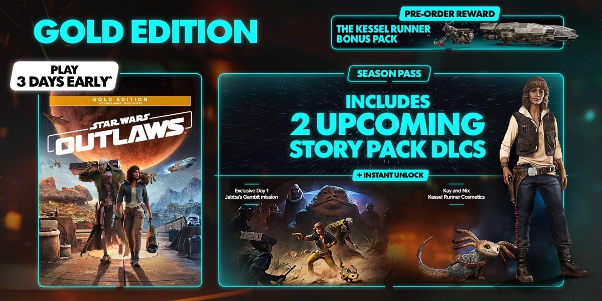 Star Wars Outlaws Gold Edition