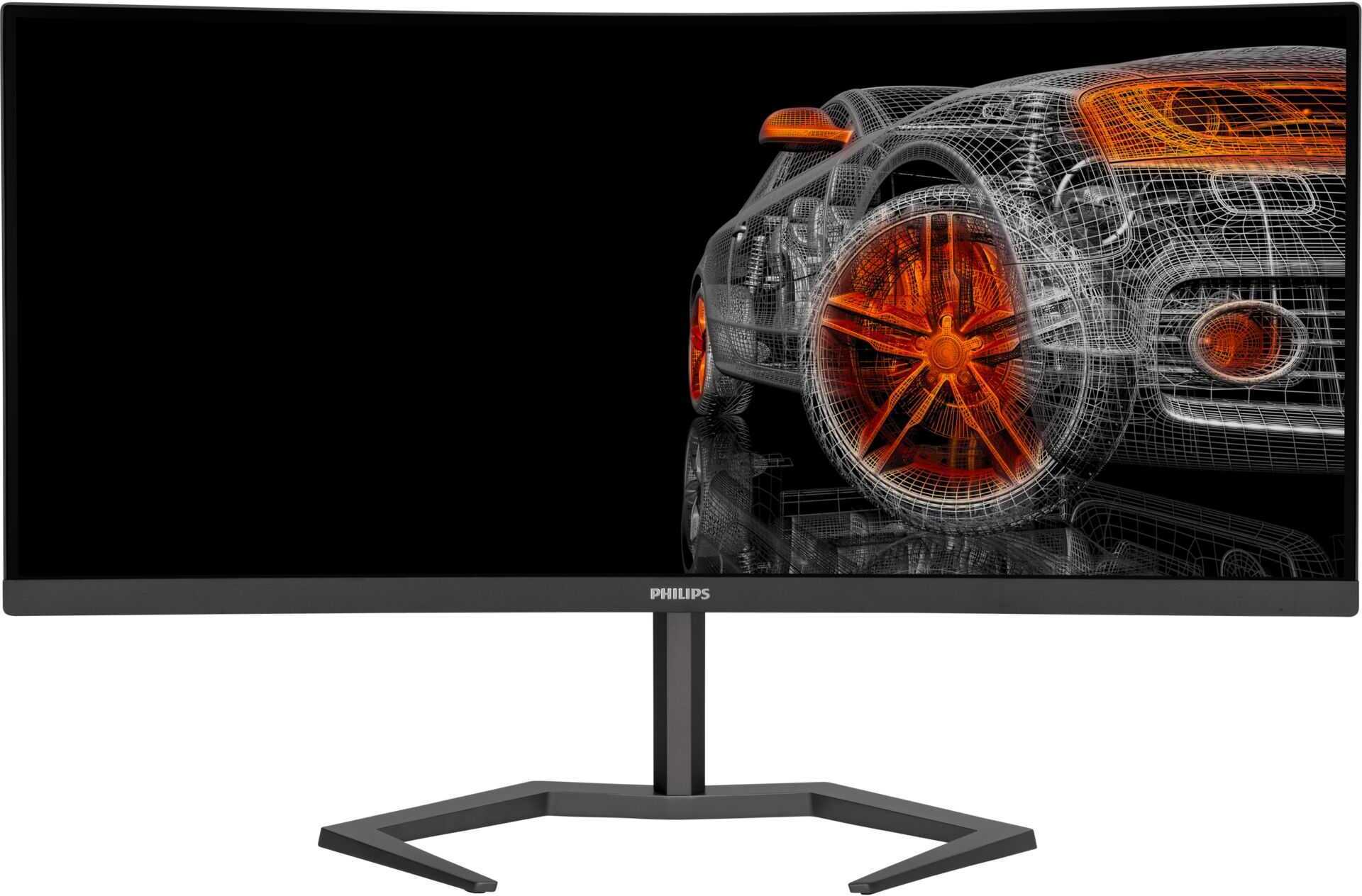 Philips Momentum 34M1C5500VA/00, 86,4 cm (34"), 3440 x 1440 px, Wide Quad HD, LCD, 4 ms, Čierna
