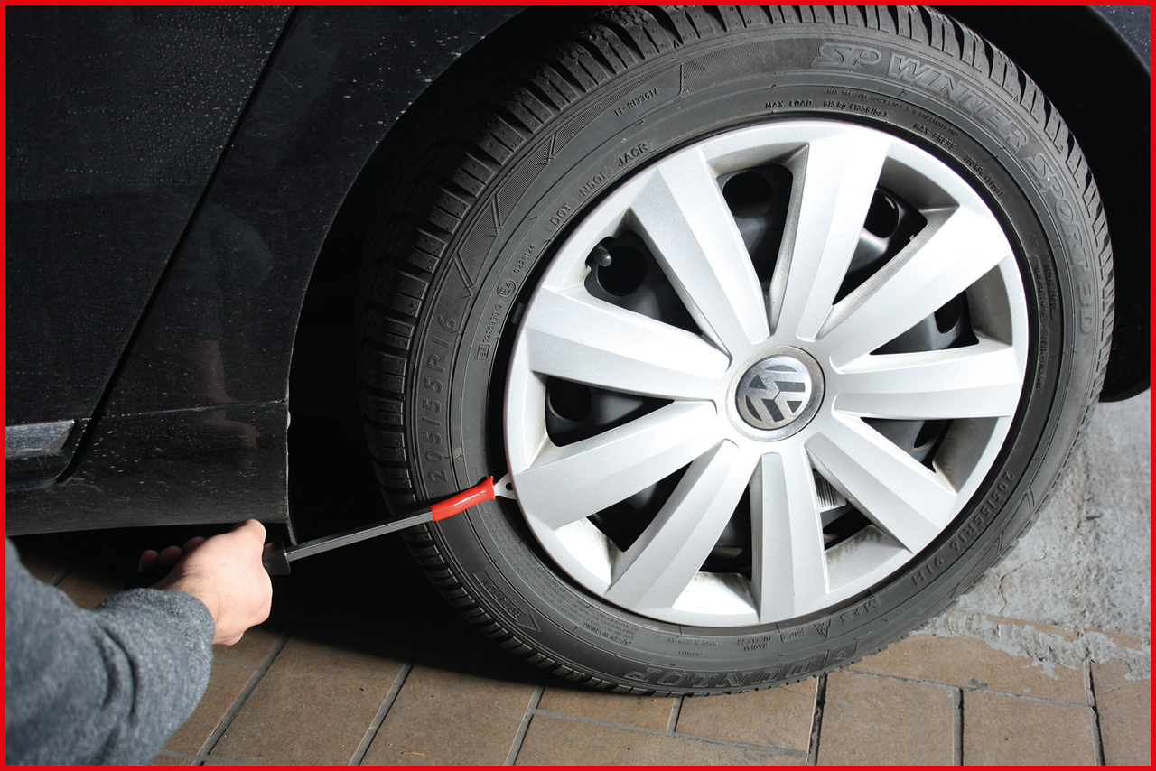 KS Tools Radkappenheber mit Schutzisolierung, 300 mm 911.8150