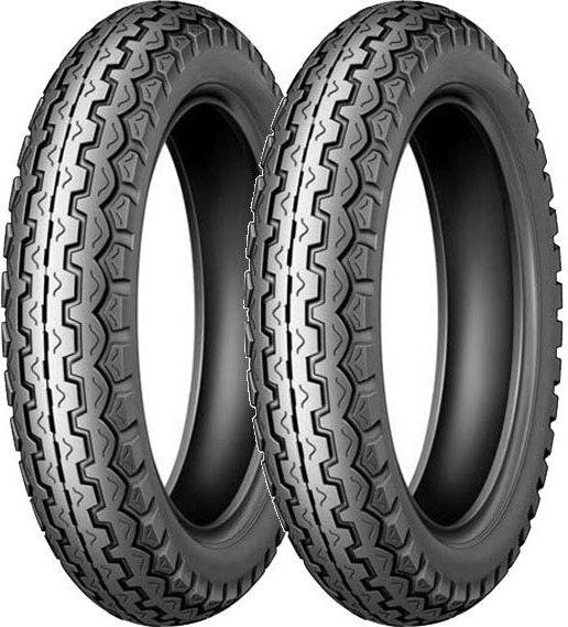 Pár pneumatík DUNLOP 2.75 -18 42S + 3.50-18 56S K82
