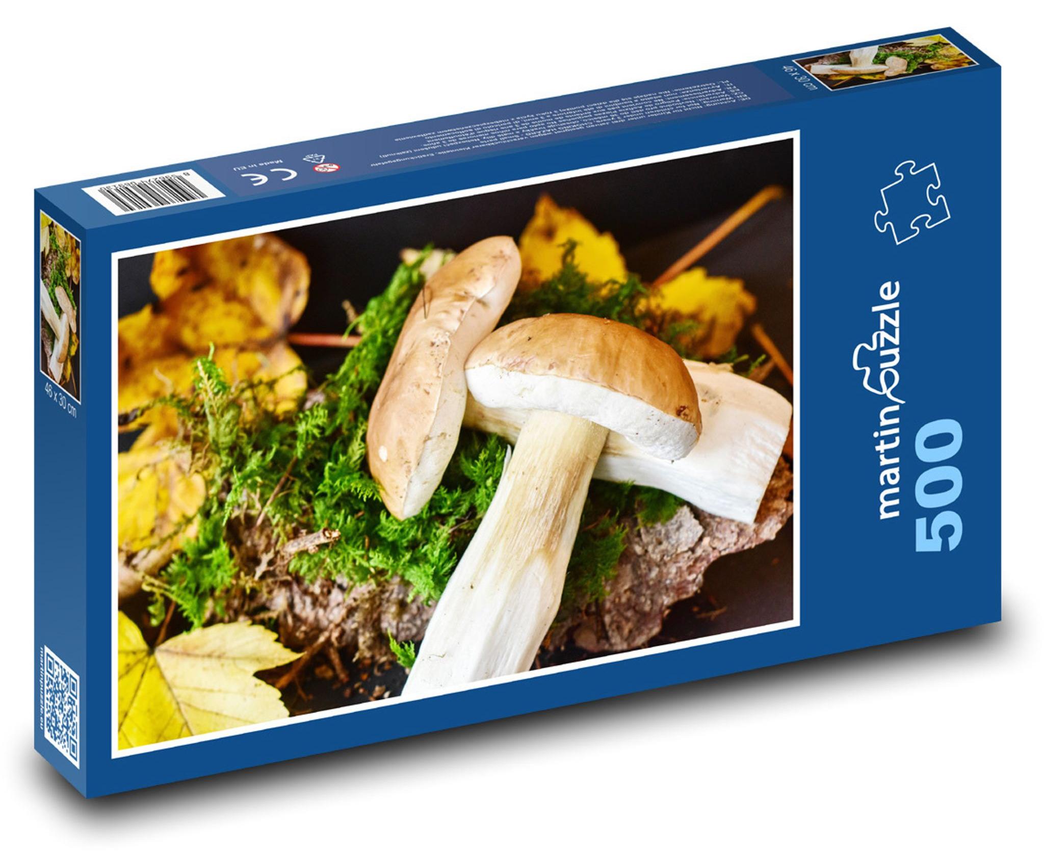 MCprint martinpuzzle - Puzzle 500 Teile - Herbstpilzversorgung
