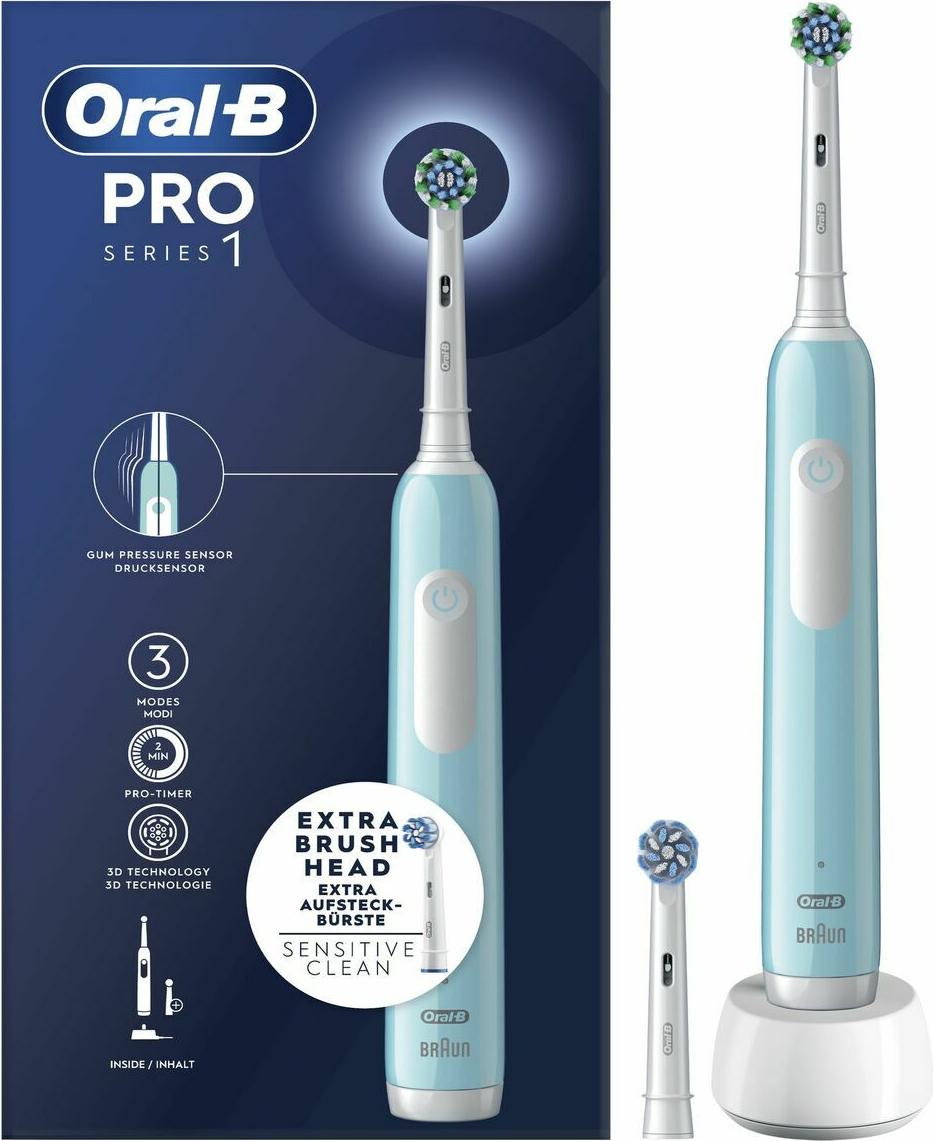 Elektrická zubná kefka Oral-B PRO1 BLUE