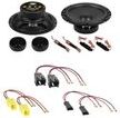 ESX SXE-6.2C Lautsprecher Einbauset für Peugeot 607 806 807 1007 Partner vorne