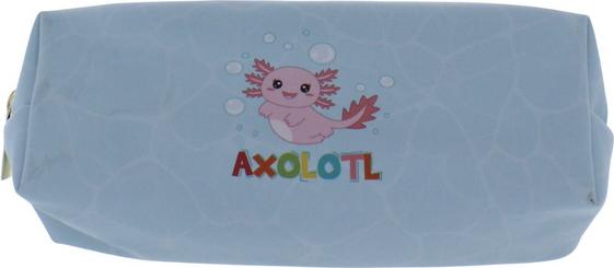 MICA College Schüleretui Axolotl - ca. 19 x 7 x 5,5 cm B 51480