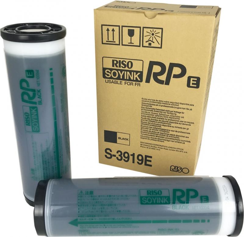 Riso Tinte S-3919E Schwarz für Riso FR-3910 S-3919E,S3919E