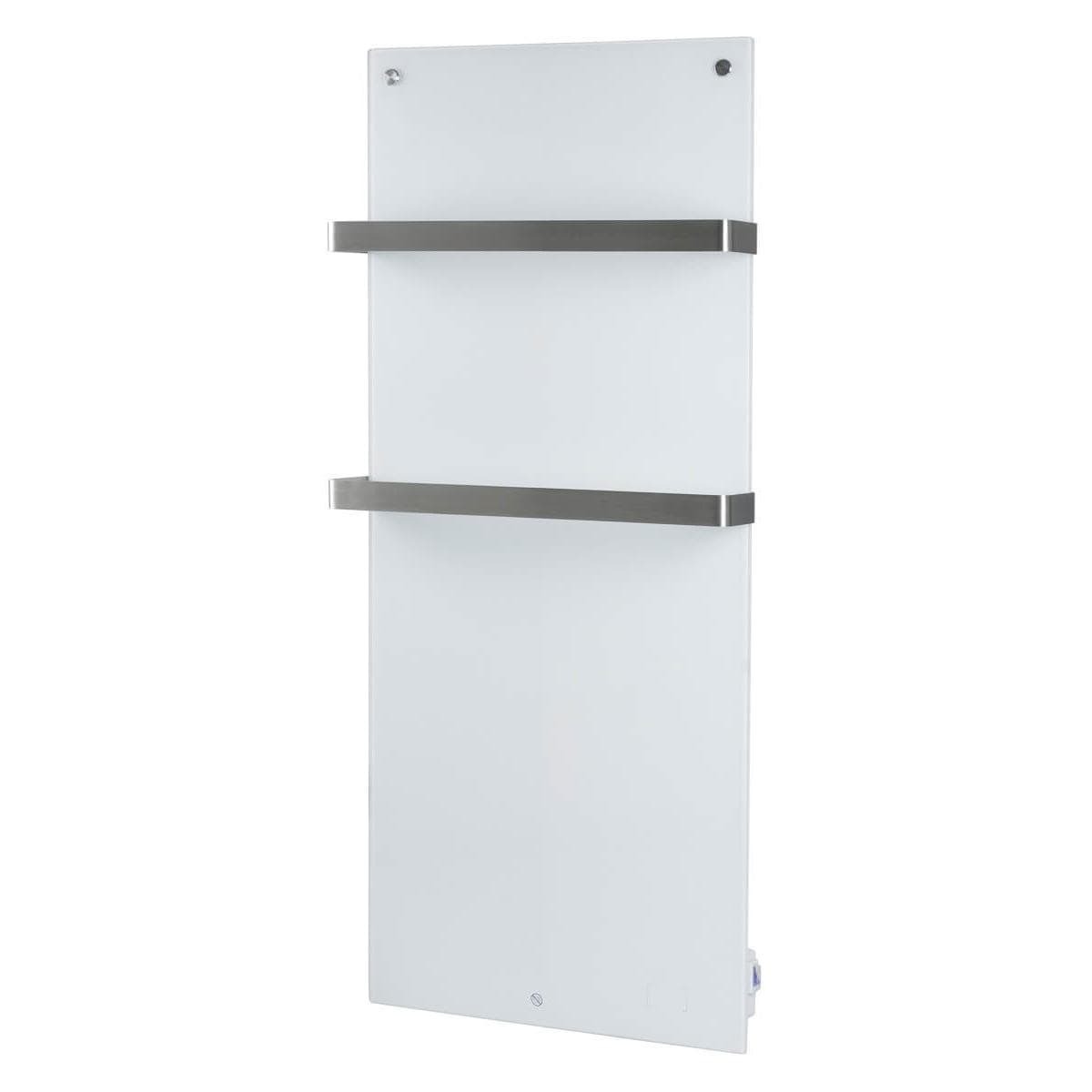 Infrarotheizung EUROM Sani 600 115 x 46,5 cm weiß 600 W mit Wi-Fi und 2 Handtuchhalter SANI 600 WIFI/350333