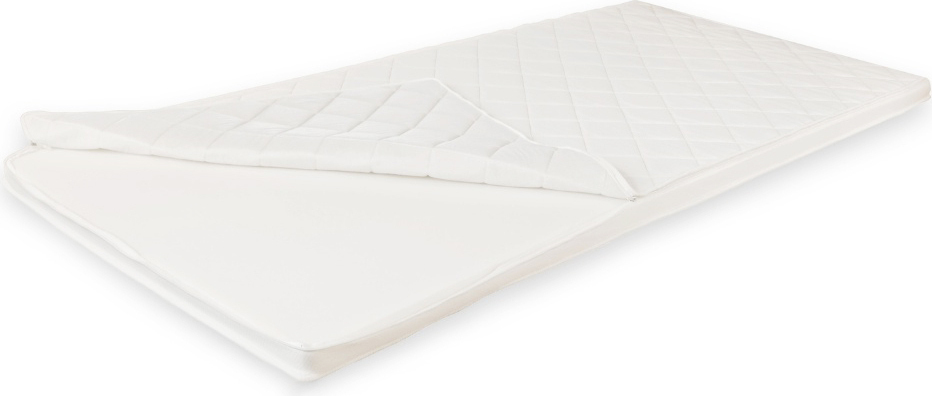 HOME DELUXE - Topper LAY - Größe: 200 x 200cm, Komfortschaum, Haut- und Klimafreundlich, Waschbar, Allergikerfreundlich | Matratzenschoner, Viscoauflage, Matratzentopper 51652