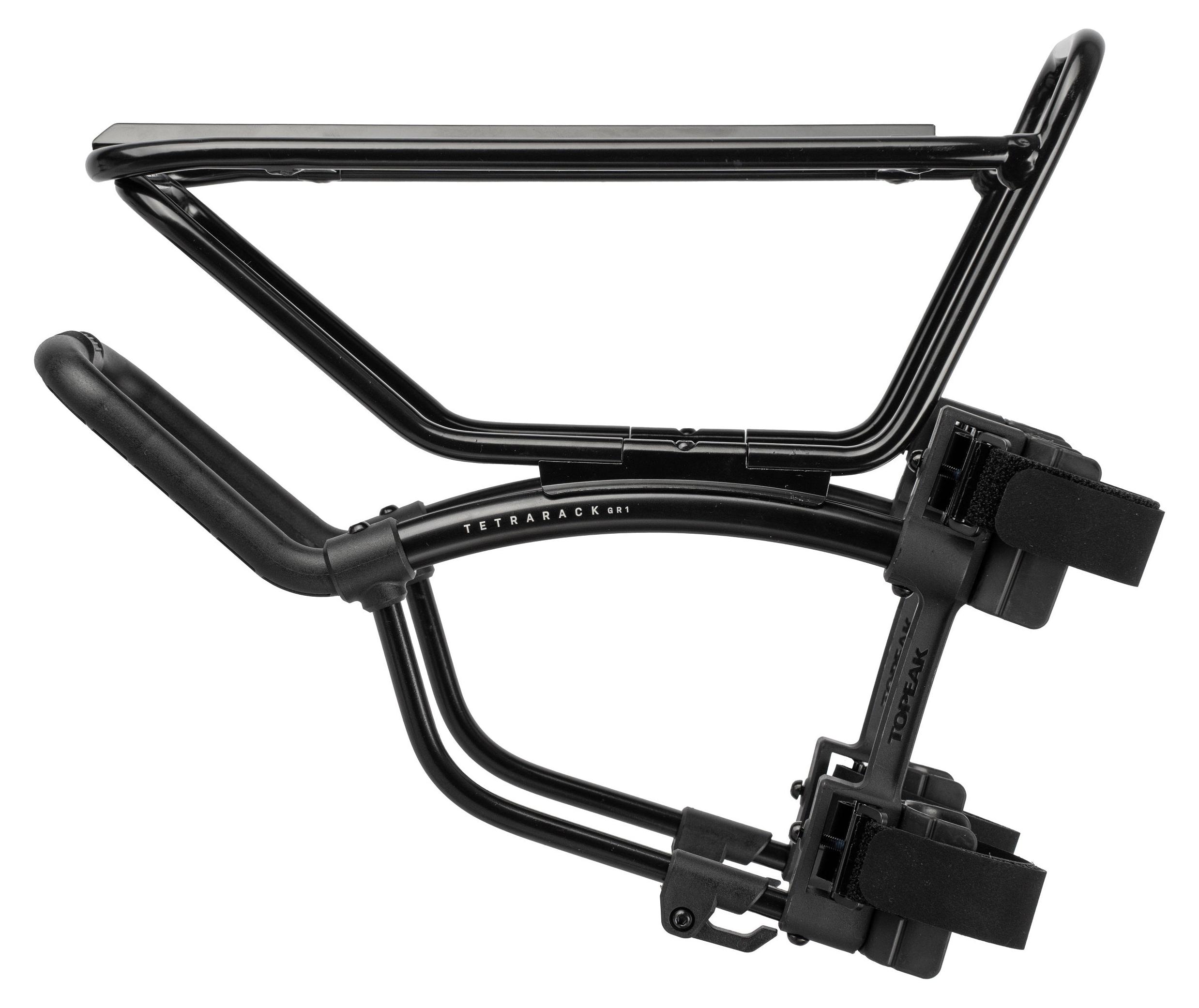 Topeak Tetrapack Gr1 Mtx/mtx 2.0 Quicktrack Trägermontagekit Silber Silber One Size 63404104