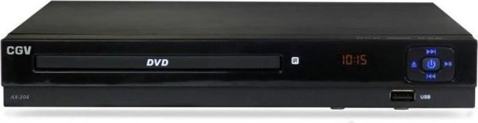 CGV AX 204, 12-bit/108MHz, 20 - 20000 Hz, 95 dB, 0,003%, 24-bit/96kHz, DIVX, MPEG1, MPEG2, MPEG4, XVID 14000