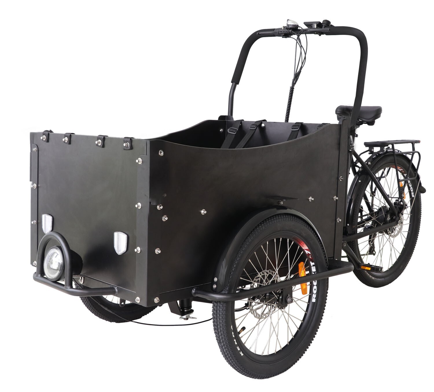 E-Rock E-Lastenrad E-Donkey Kinder, E-Lastenfahrrad, Kindertransport, Transport E-Bike