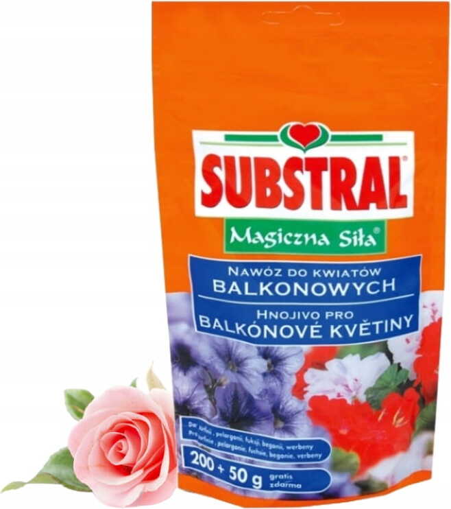 Substral Dünger für Balkonblumen 250g Magische Kraft leicht verdaulich Magiczna sia