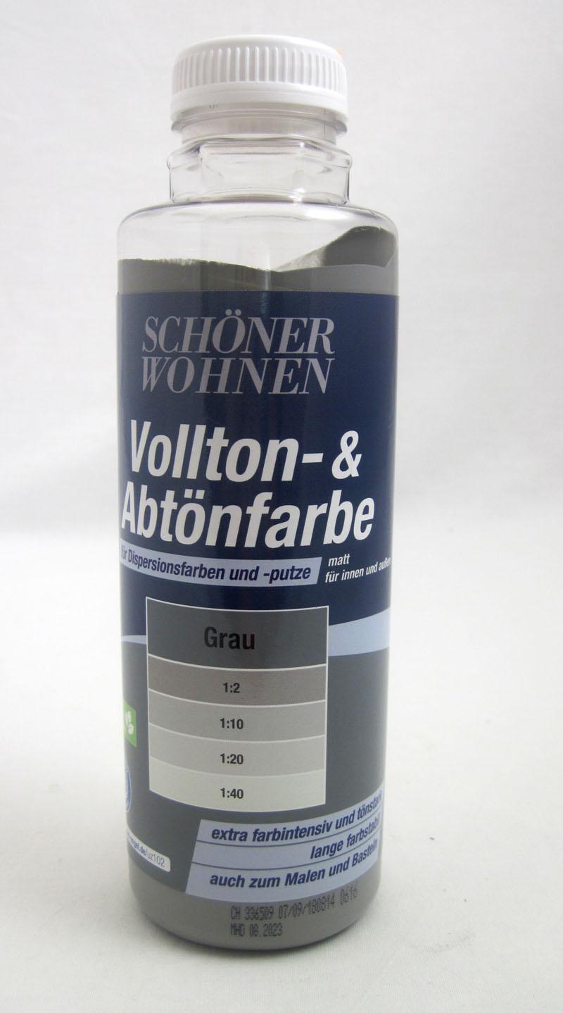 Brillux Voll- und Abtönfarbe Grau 500 ml SW Abtönfarbe Grau 500ml