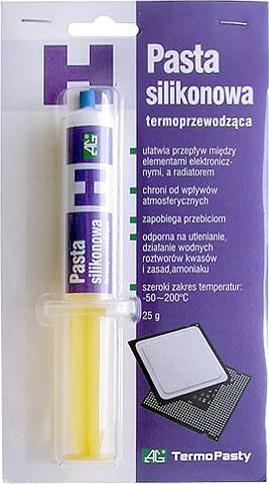 AG Silikon-Thermospritze 25Gr Weiß -40º+200C
