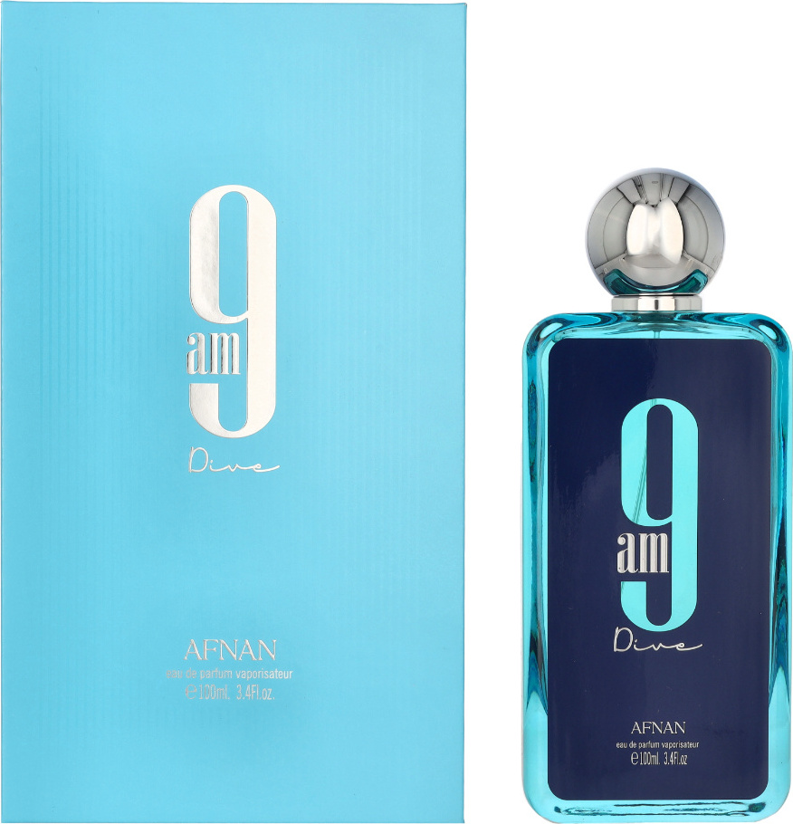 Afnan 9am Dive Parfumovaná voda v spreji Unisex 3,4oz 100ml Úplne nová položka