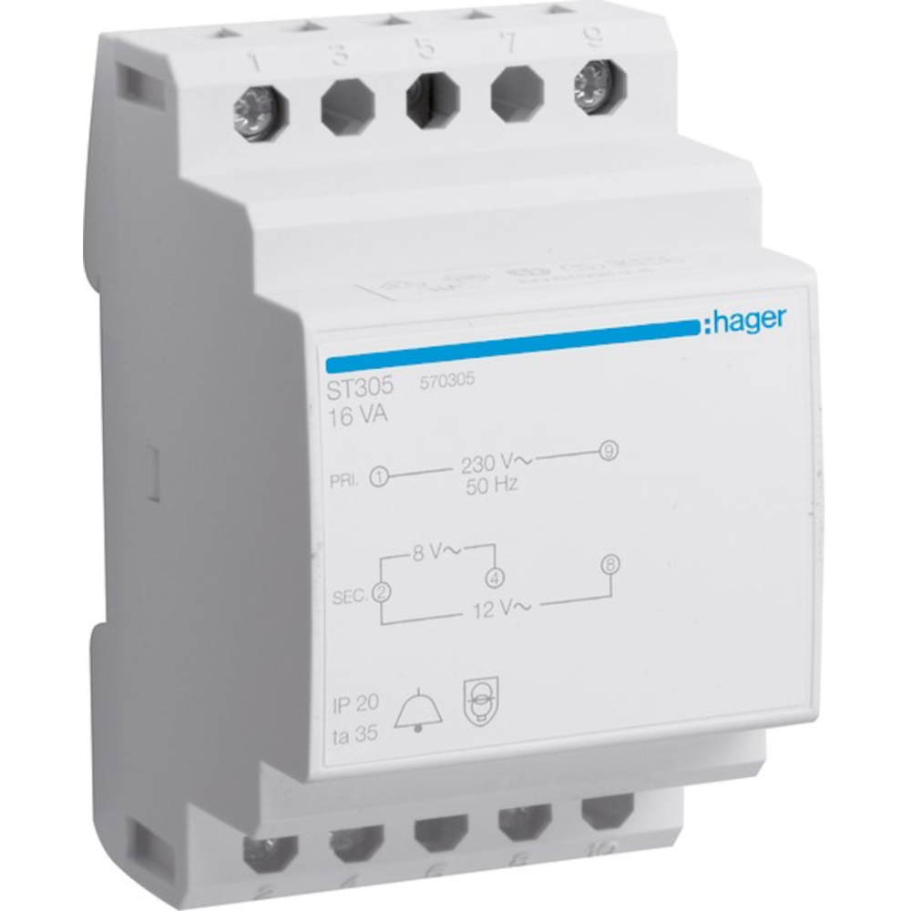 Hager ST305 - 230 V - Telefonanlage - Telefonanlage