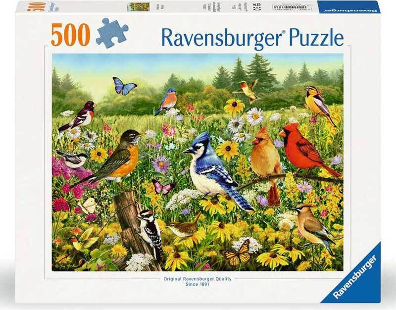 Ravensburger Spielverlag Ravensburger Puzzle Vogelwiese 500 Teile 120003366