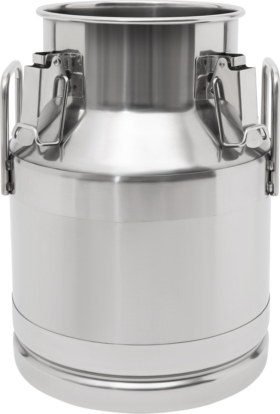 Bidons de transport de lait en acier inoxydable – 5 l/9 l/14 l/18 L seau à vin avec couvercle scellé et en option avec robinet/sans robinet/9 l