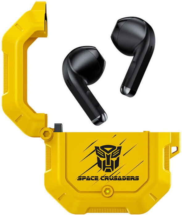 TWS Transformers TF-T12 headphones (yellow)