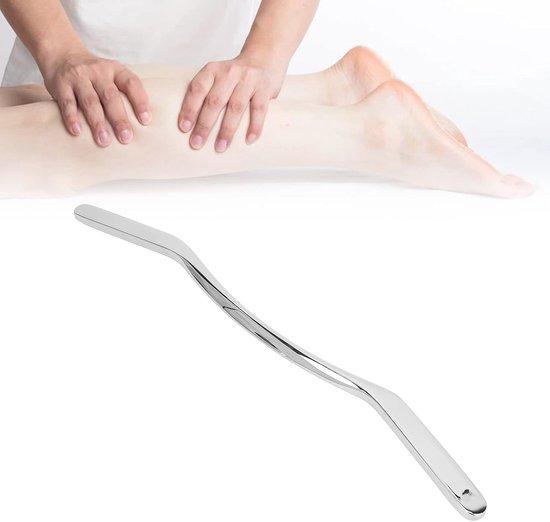 Famanu Gua Sha Massage Tool - Edelstahl, für Muskelverspannungen und Fettabbau SHSHOP