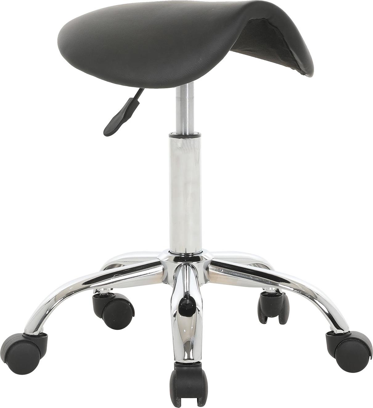 Lykke Sattelstuhl Comfort, schwarz