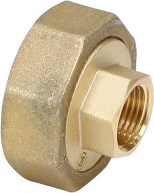 JS ABGANGSVERSCHRAUBUNG FUER STAHLROHR, 1/2" x 1 1/2"